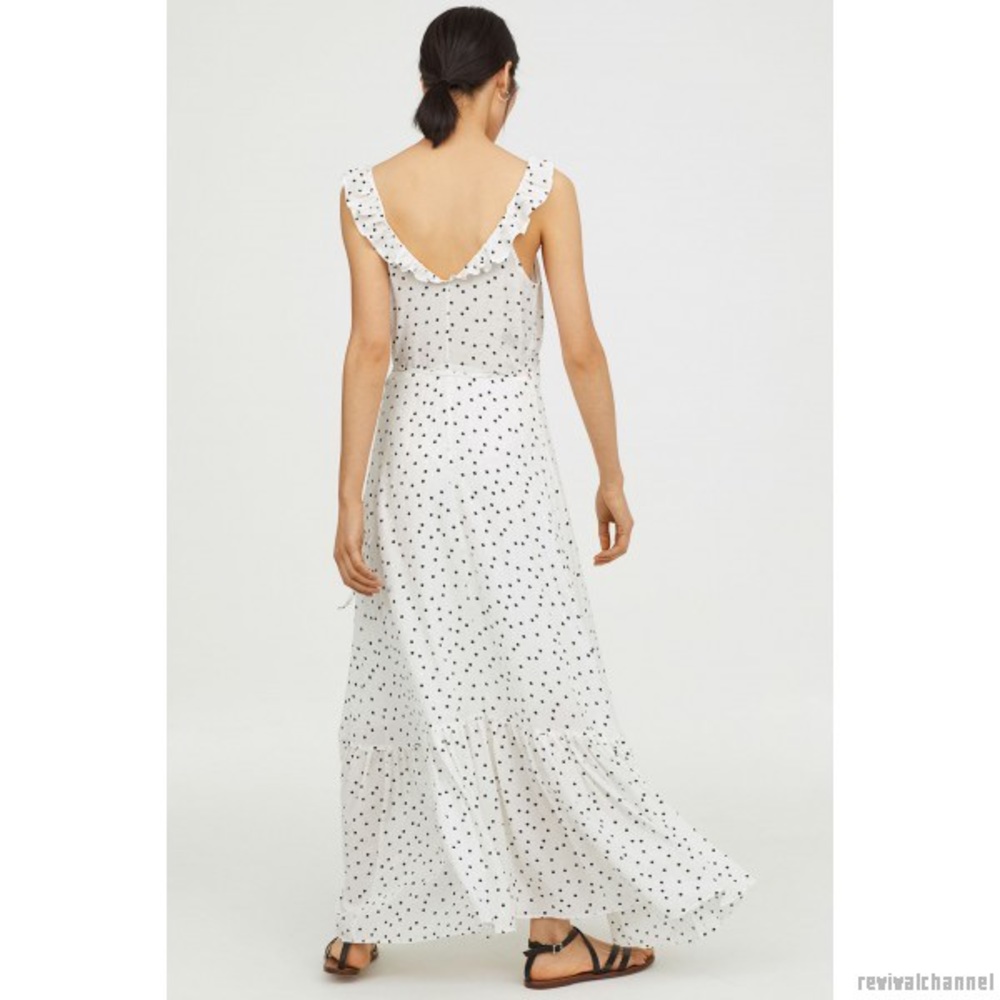 New! H&M dot maxi dress - Picture 6 of 8